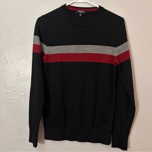 Express Black Crewneck Sweater